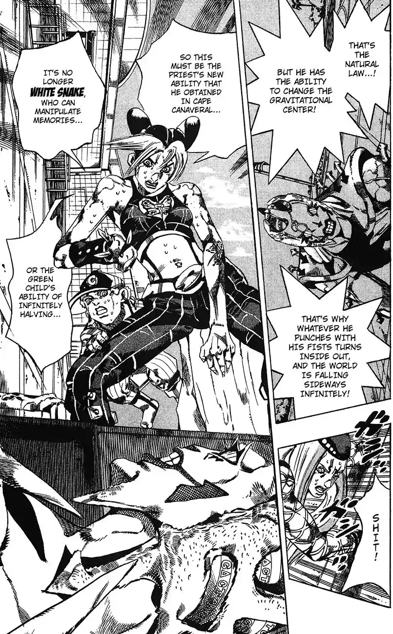 JoJo’s Bizarre Adventure Chapter 735