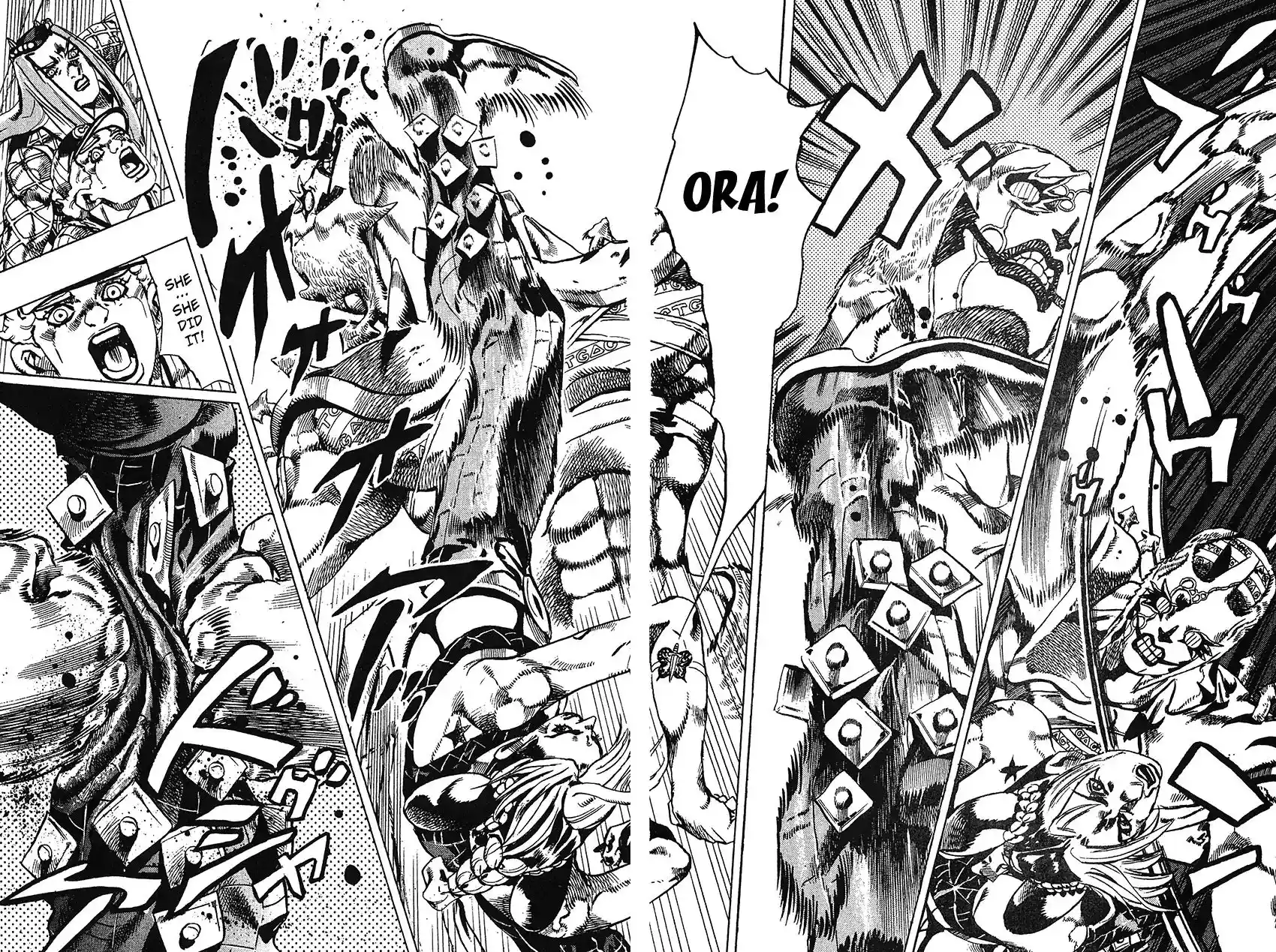 JoJo’s Bizarre Adventure Chapter 735