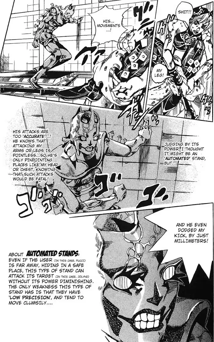 Jojo's Bizarre Adventure Chapter 736
