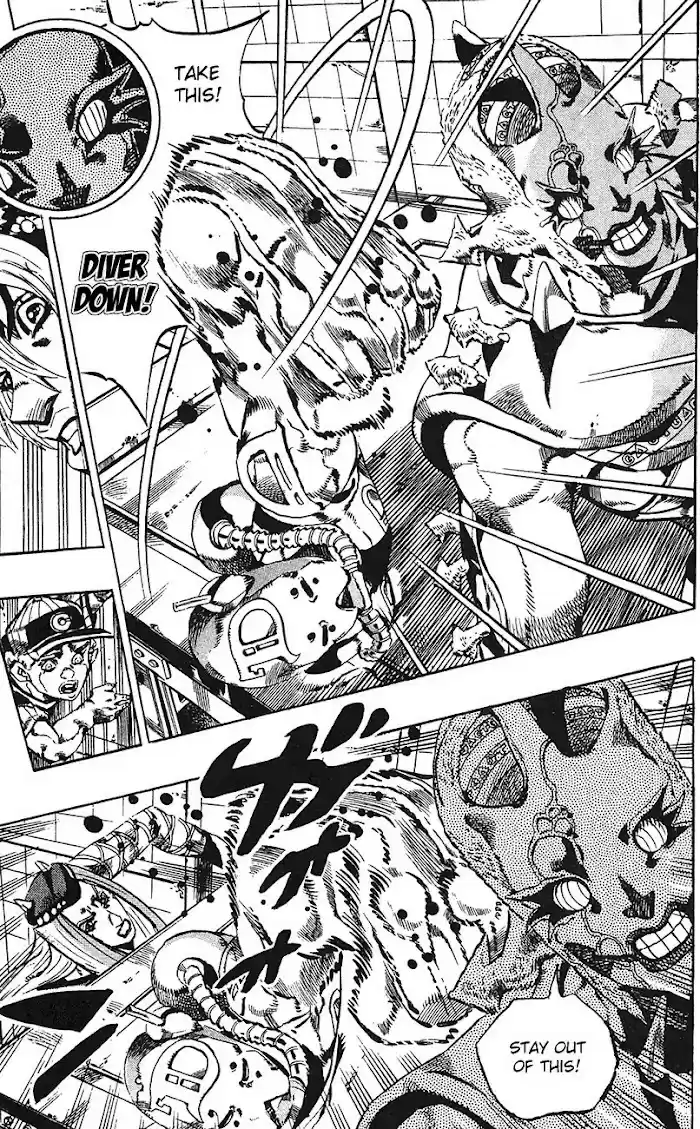 Jojo's Bizarre Adventure Chapter 736