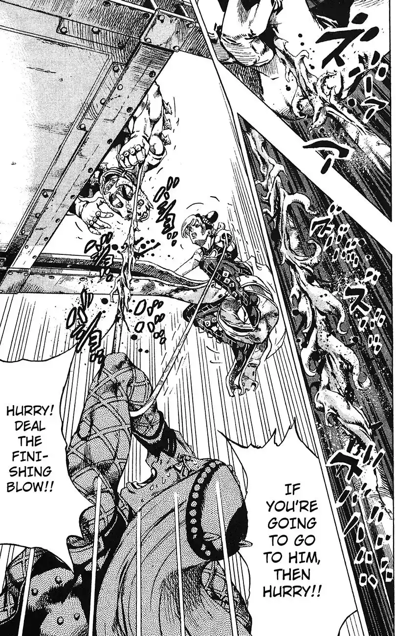JoJo’s Bizarre Adventure Chapter 737