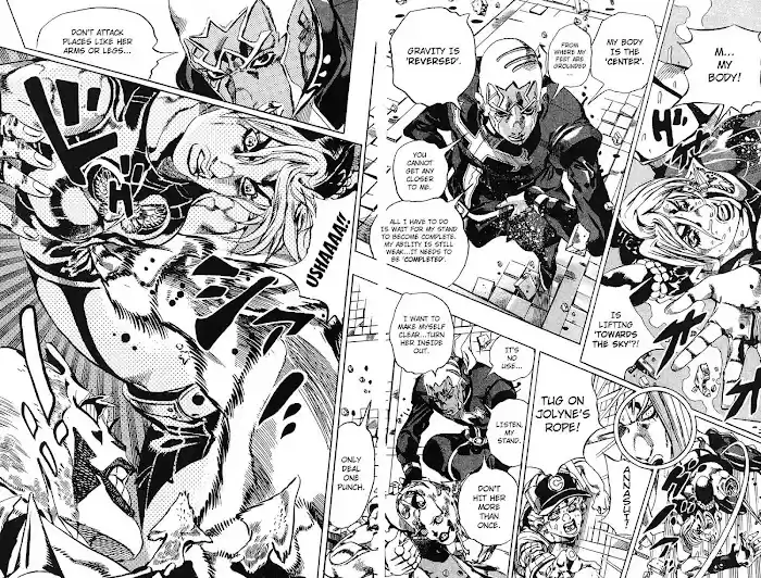 Jojo's Bizarre Adventure Chapter 738
