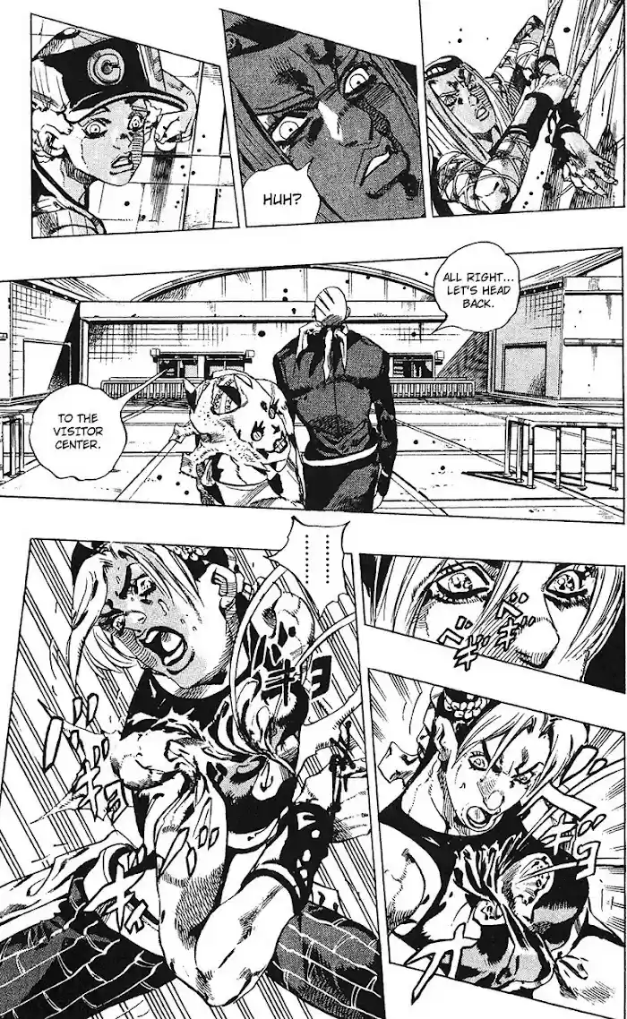 Jojo's Bizarre Adventure Chapter 738