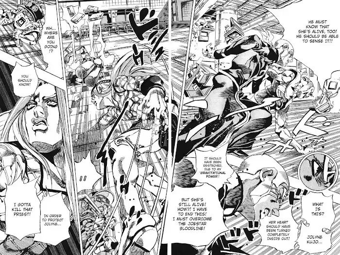 Jojo's Bizarre Adventure Chapter 738