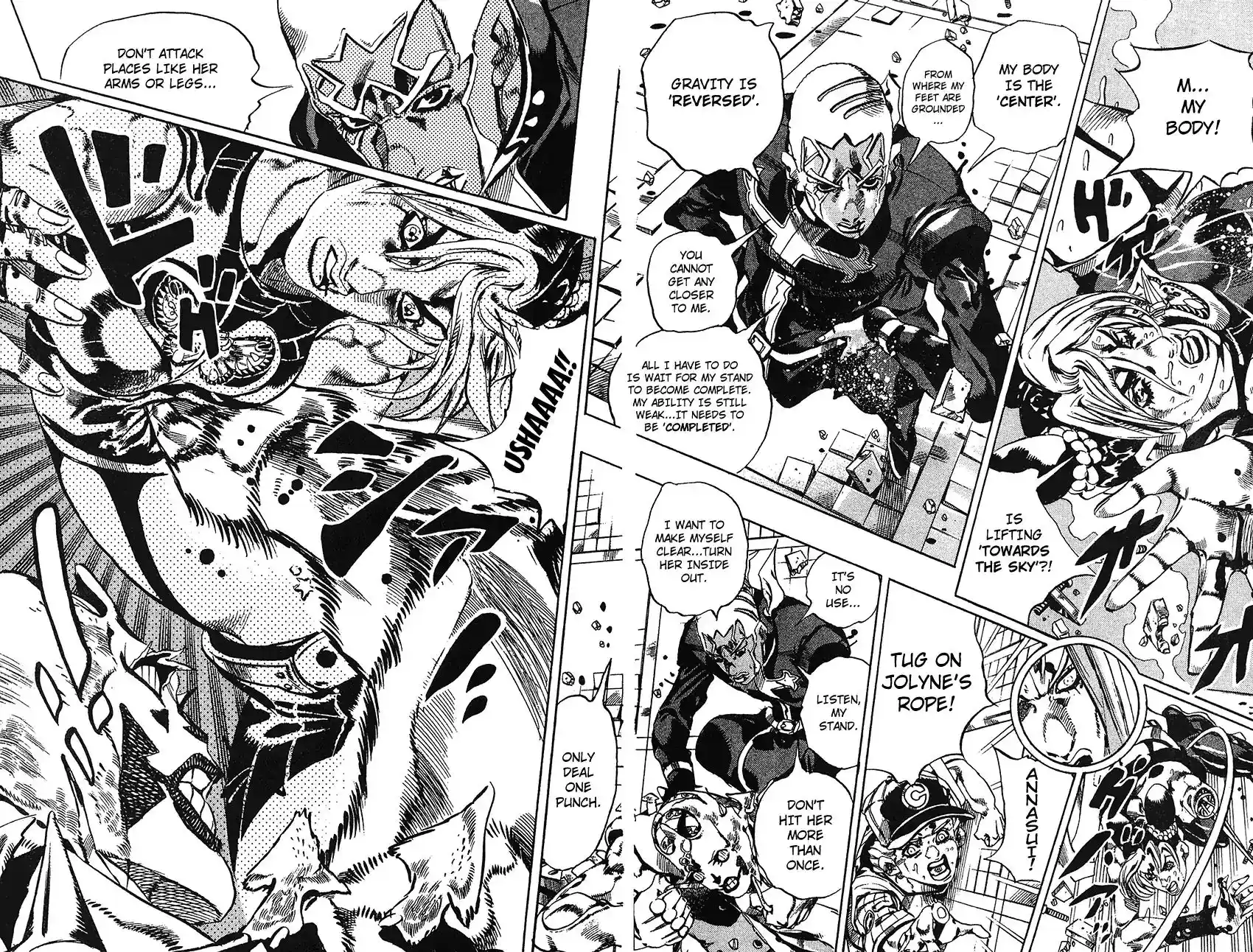 JoJo’s Bizarre Adventure Chapter 738