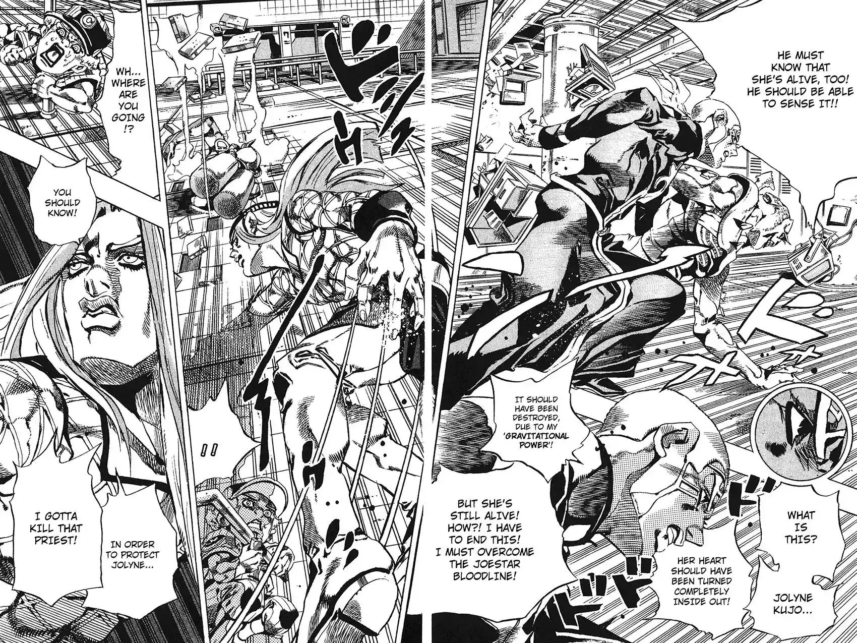 JoJo’s Bizarre Adventure Chapter 738