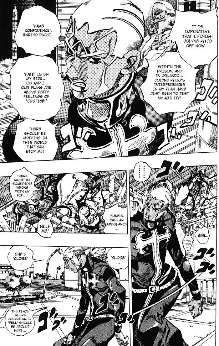 Jojo's Bizarre Adventure Chapter 739
