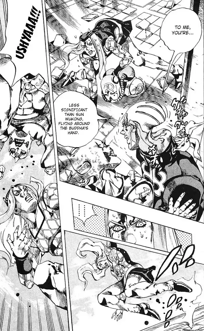 Jojo's Bizarre Adventure Chapter 739