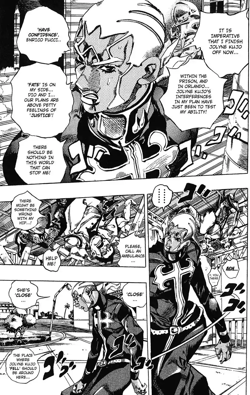 JoJo’s Bizarre Adventure Chapter 739