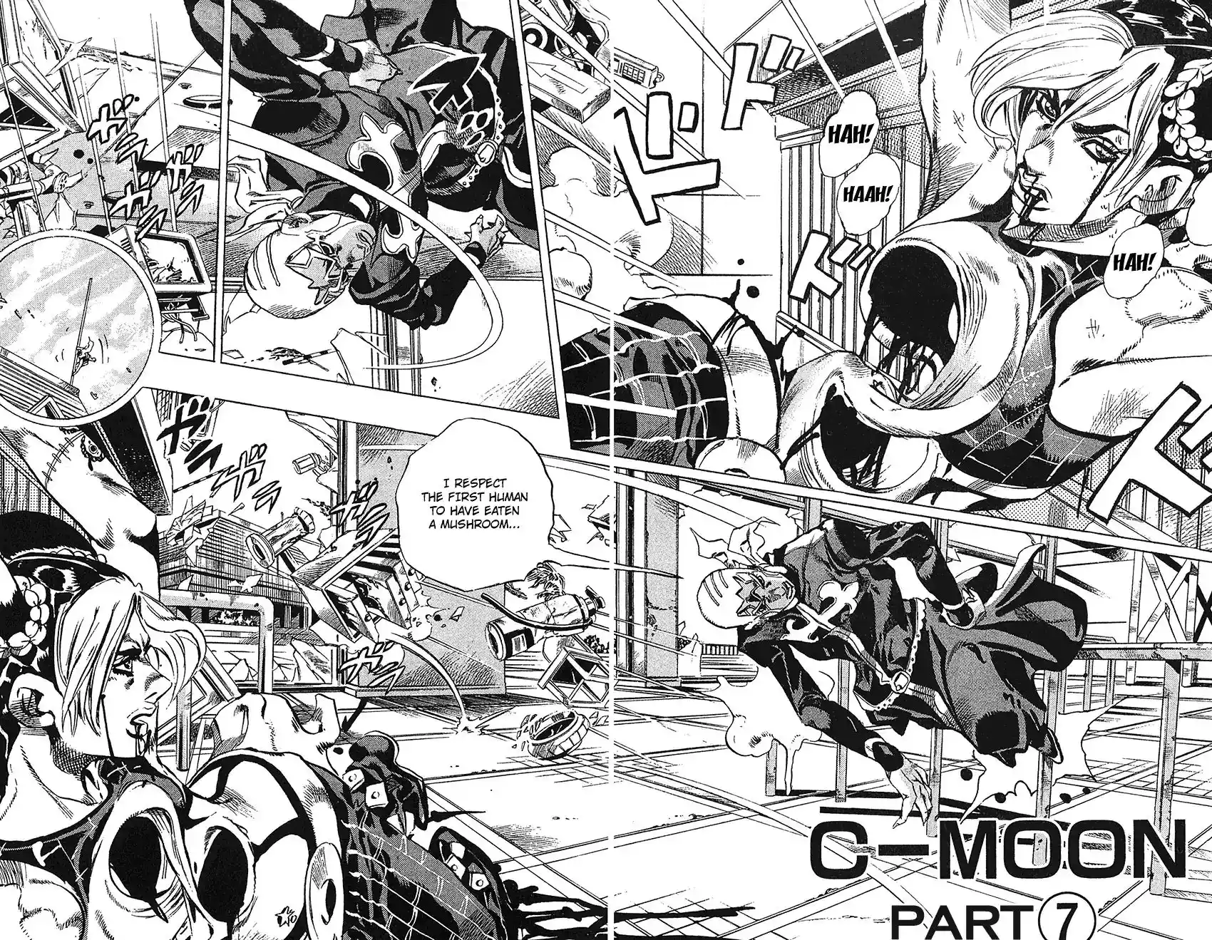 JoJo’s Bizarre Adventure Chapter 741