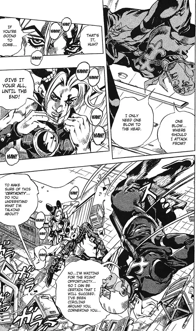 JoJo’s Bizarre Adventure Chapter 741