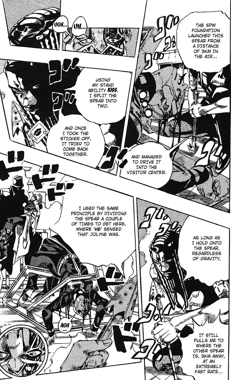 JoJo’s Bizarre Adventure Chapter 741