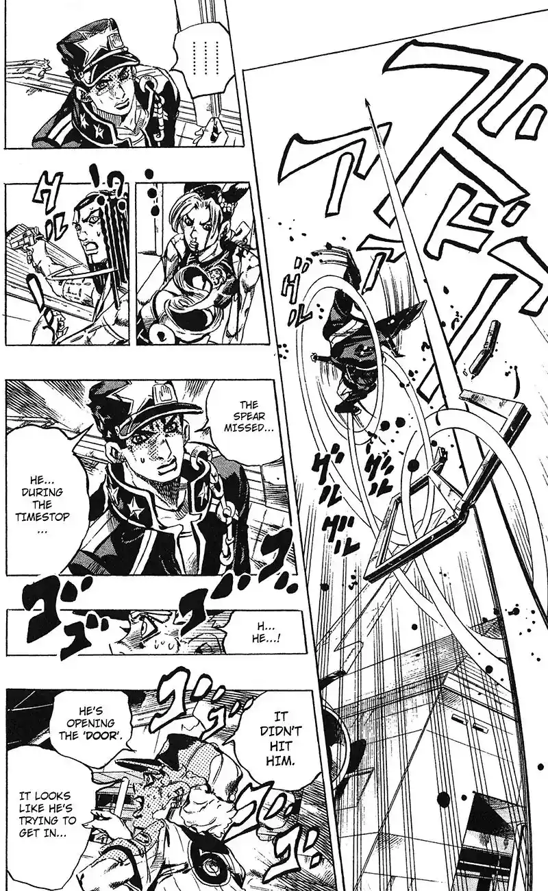 JoJo’s Bizarre Adventure Chapter 742