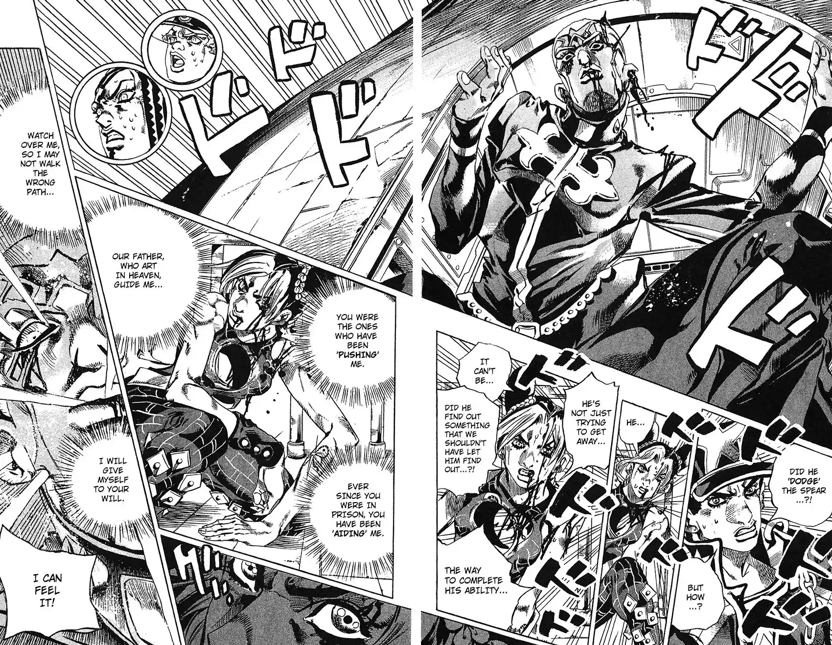 JoJo’s Bizarre Adventure Chapter 742