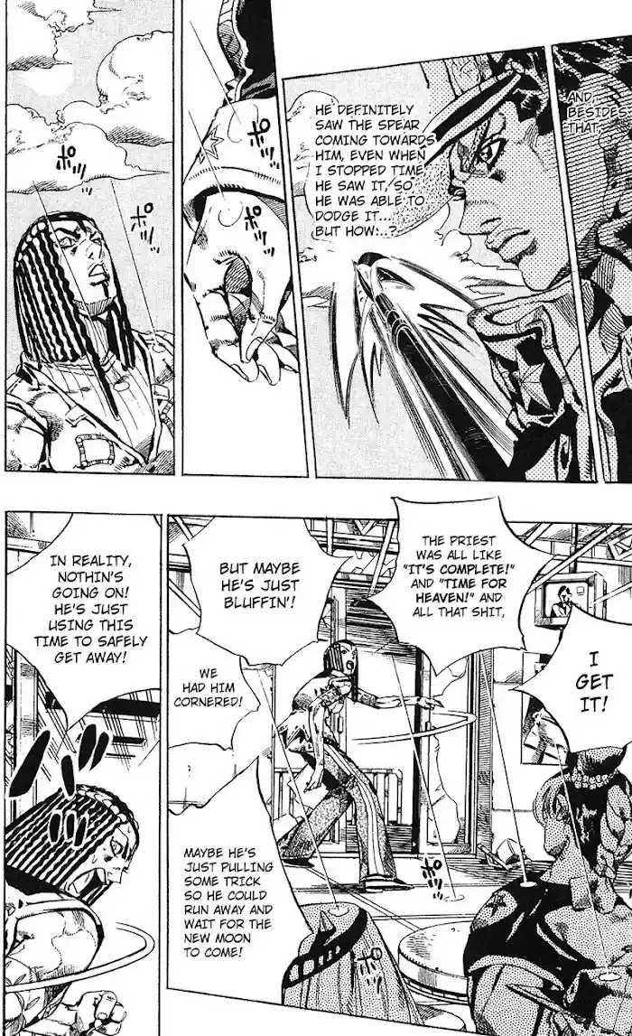 Jojo's Bizarre Adventure Chapter 743