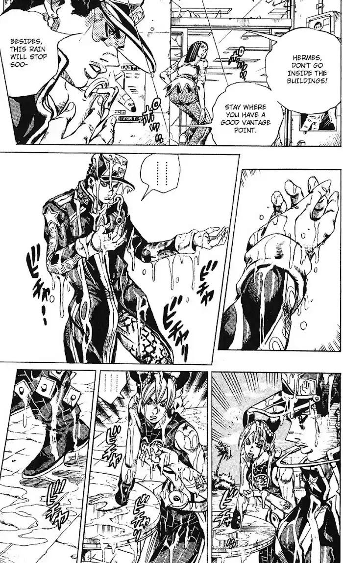 Jojo's Bizarre Adventure Chapter 743