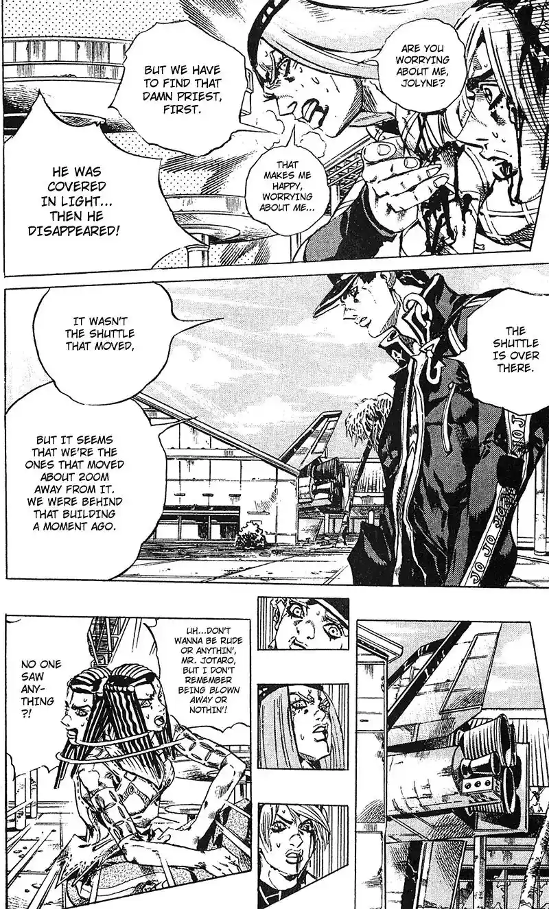 JoJo’s Bizarre Adventure Chapter 743