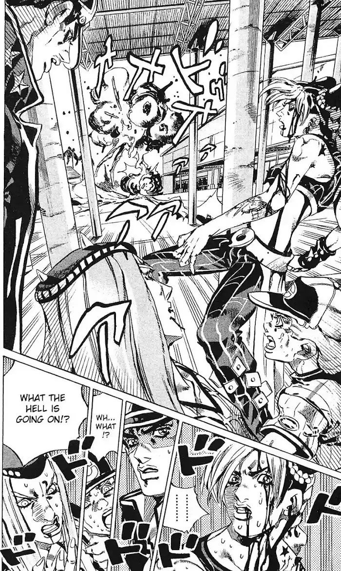 Jojo's Bizarre Adventure Chapter 744