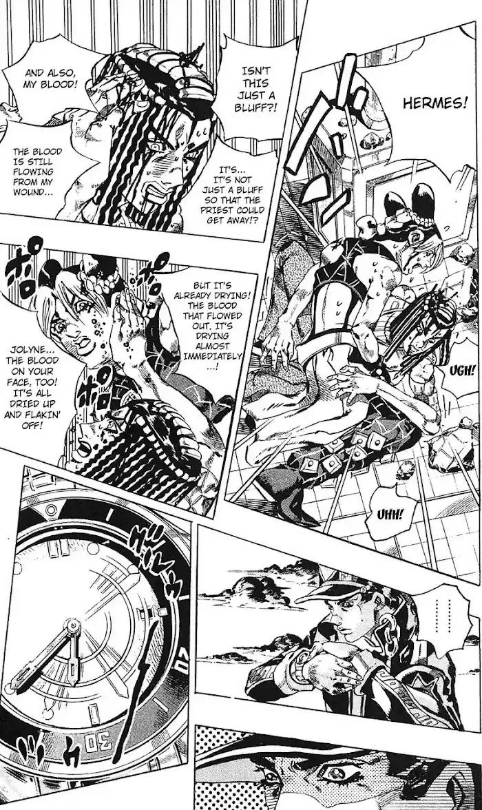 Jojo's Bizarre Adventure Chapter 744