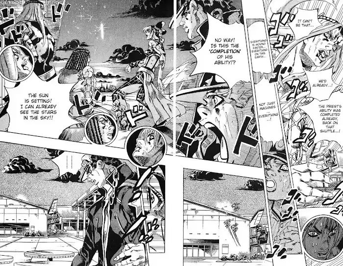 Jojo's Bizarre Adventure Chapter 744
