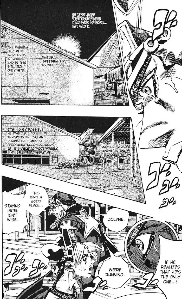 Jojo's Bizarre Adventure Chapter 744