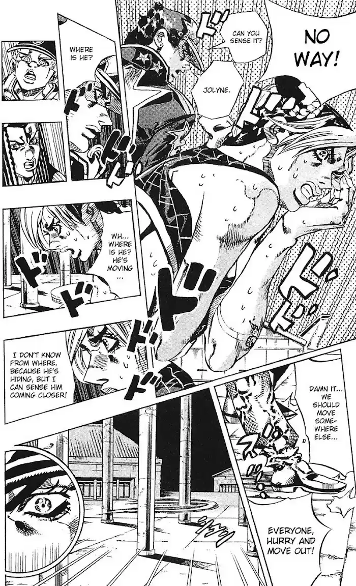 Jojo's Bizarre Adventure Chapter 744