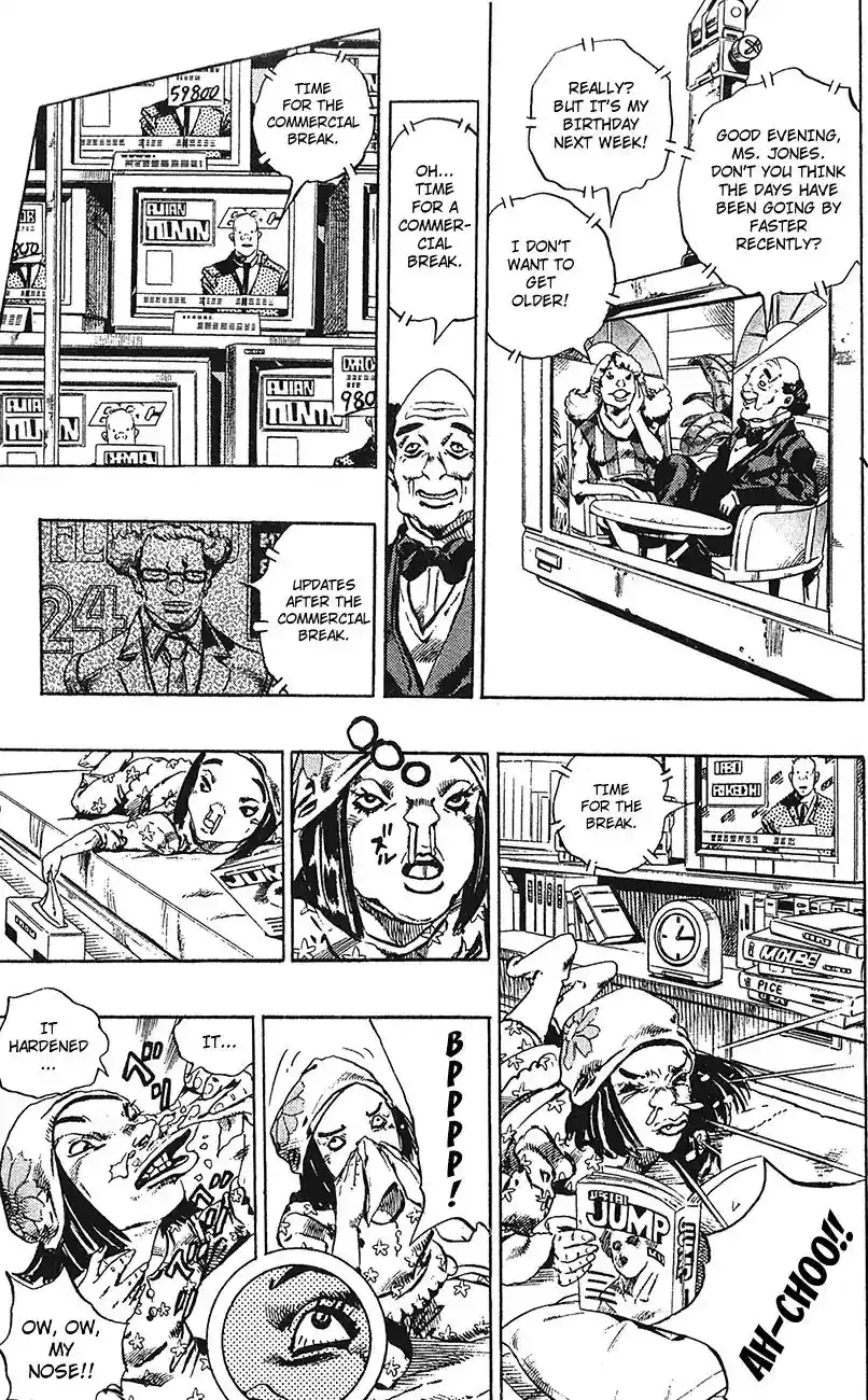 JoJo’s Bizarre Adventure Chapter 744