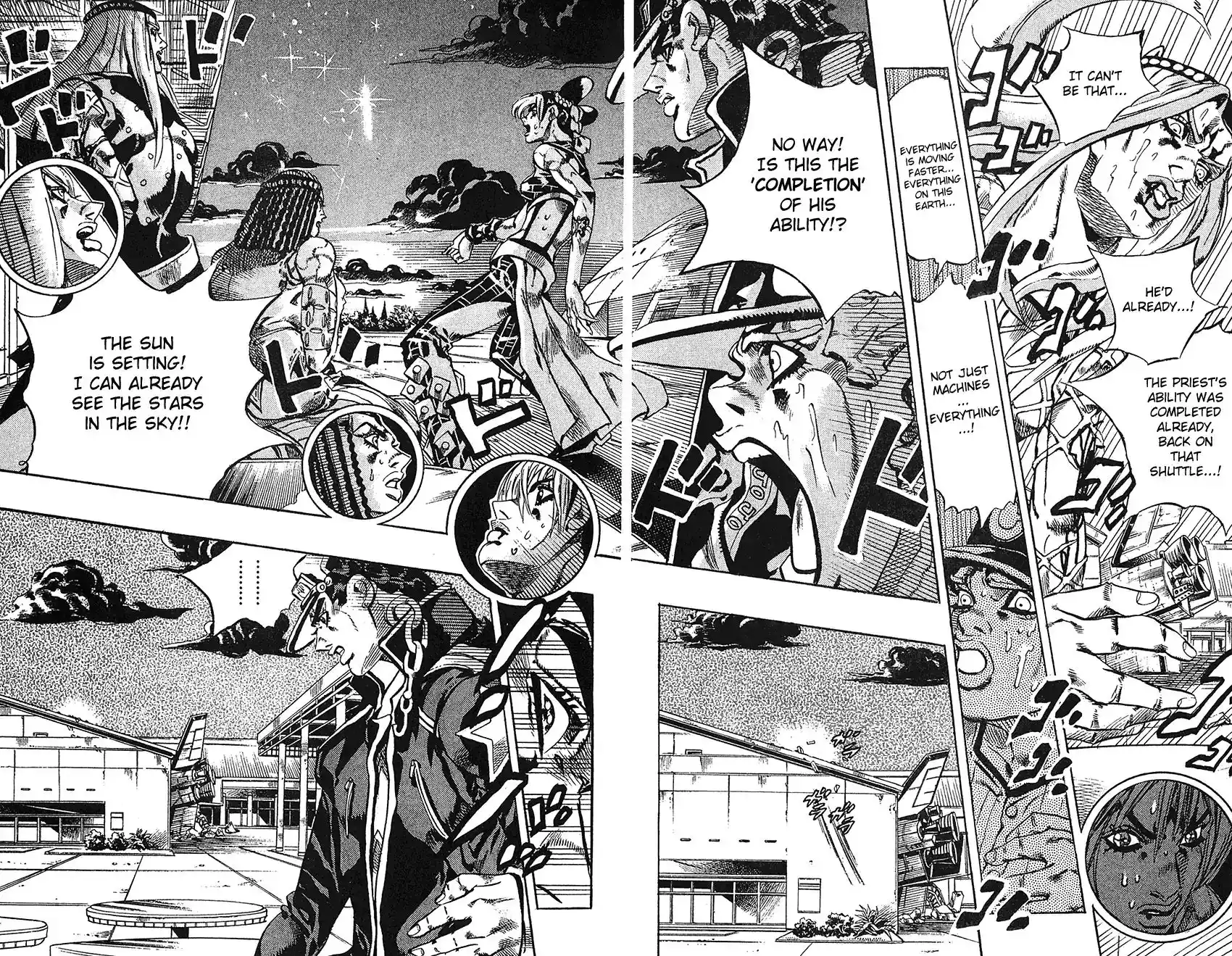 JoJo’s Bizarre Adventure Chapter 744