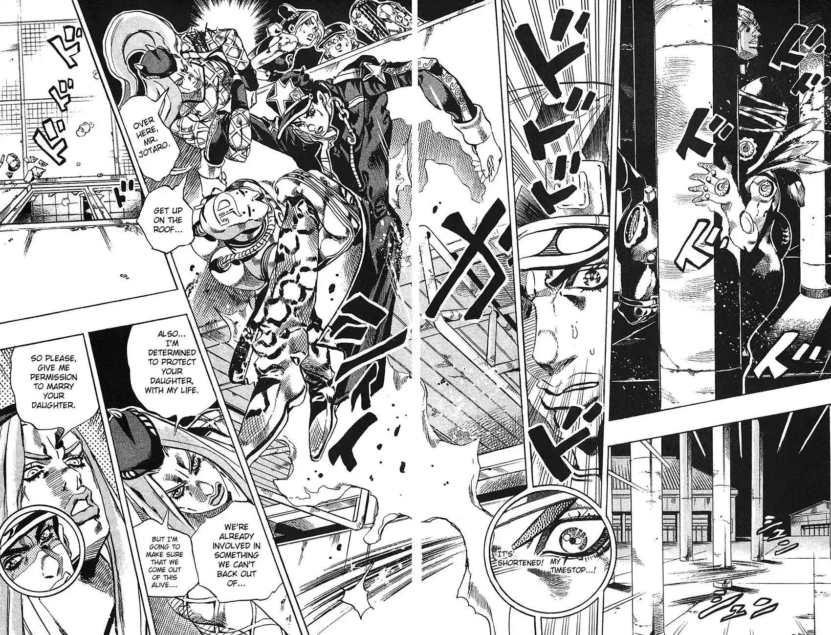 JoJo’s Bizarre Adventure Chapter 744