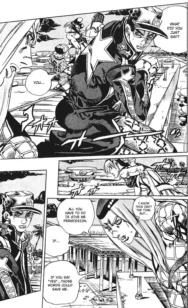 JoJo’s Bizarre Adventure Chapter 745