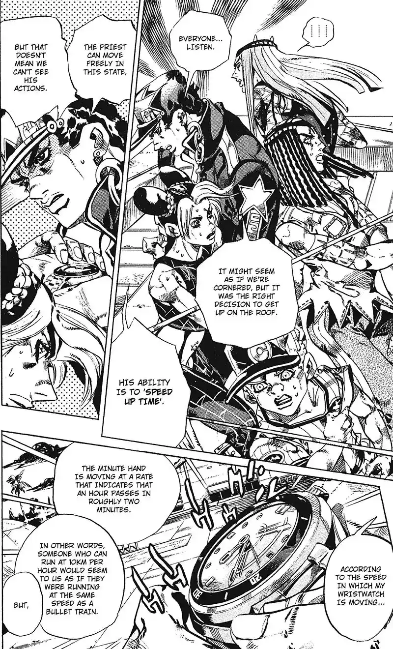 JoJo’s Bizarre Adventure Chapter 745