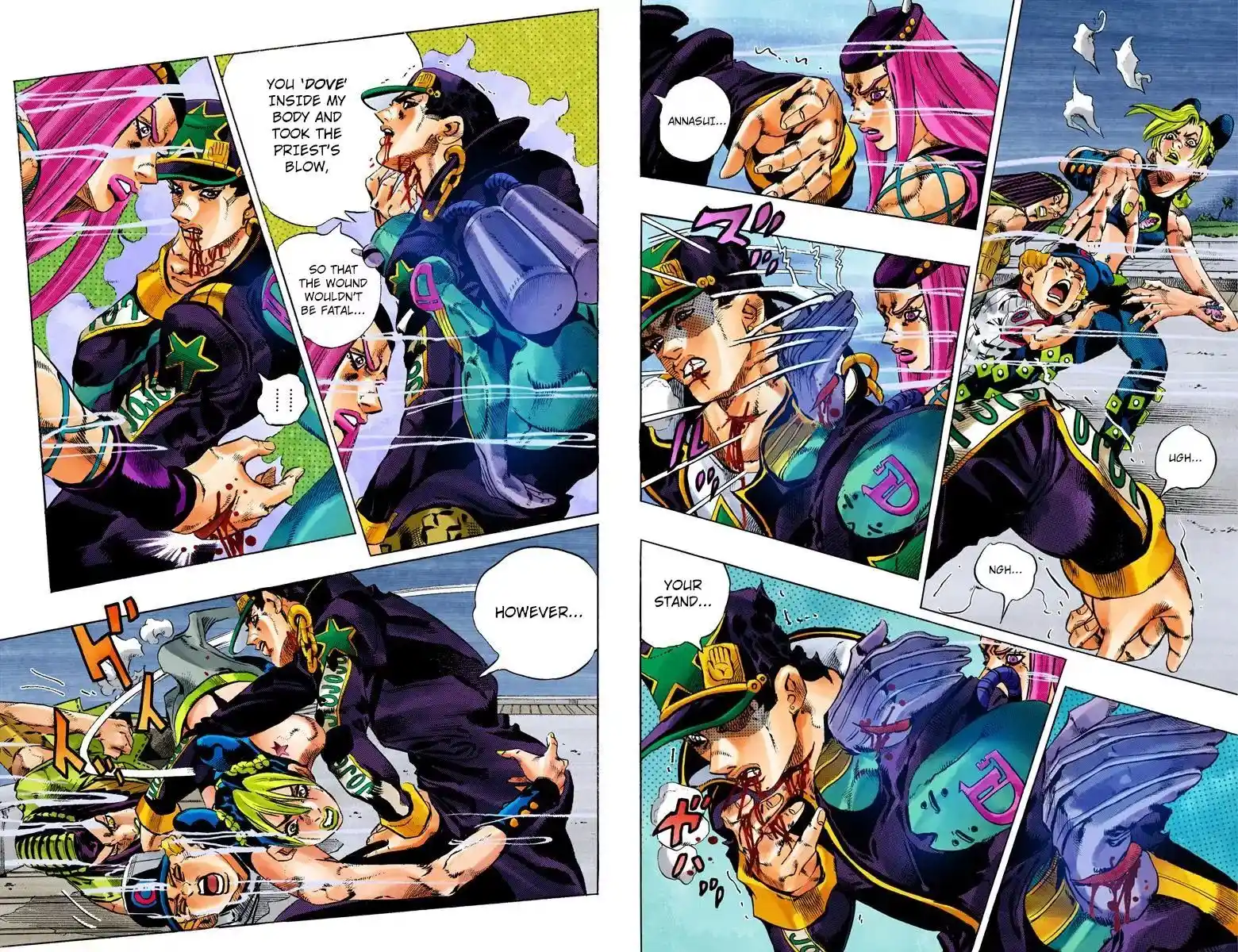 JoJo’s Bizarre Adventure Chapter 746