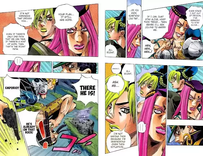 Jojo's Bizarre Adventure Chapter 747