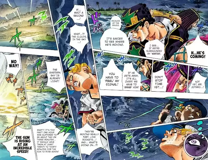 Jojo's Bizarre Adventure Chapter 747