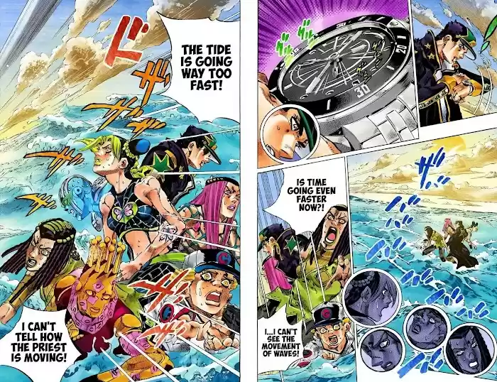 Jojo's Bizarre Adventure Chapter 747
