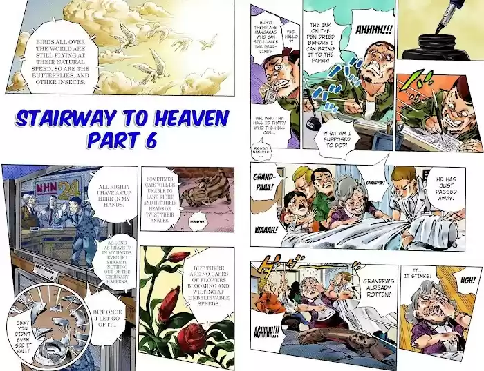 Jojo's Bizarre Adventure Chapter 748
