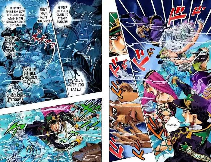 Jojo's Bizarre Adventure Chapter 748