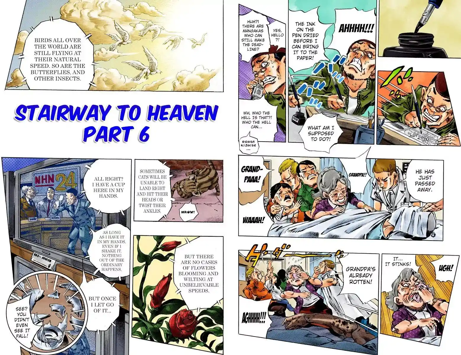 JoJo’s Bizarre Adventure Chapter 748