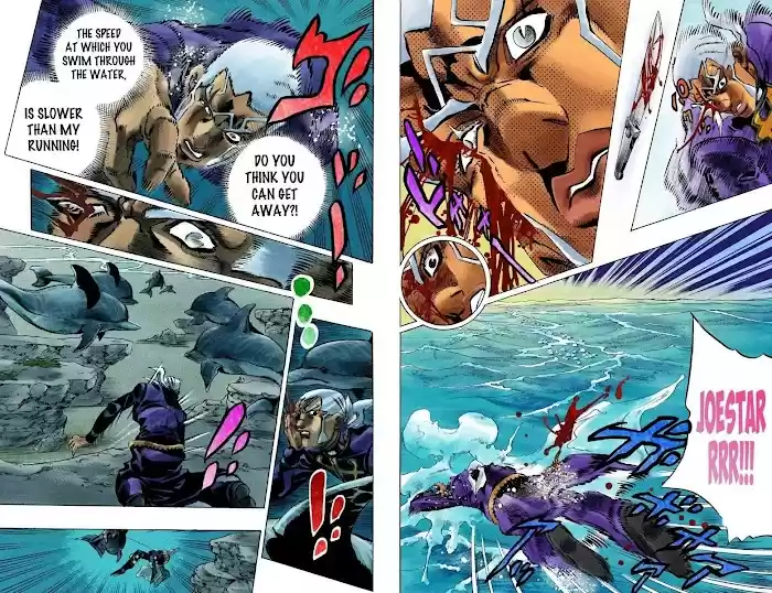 Jojo's Bizarre Adventure Chapter 749