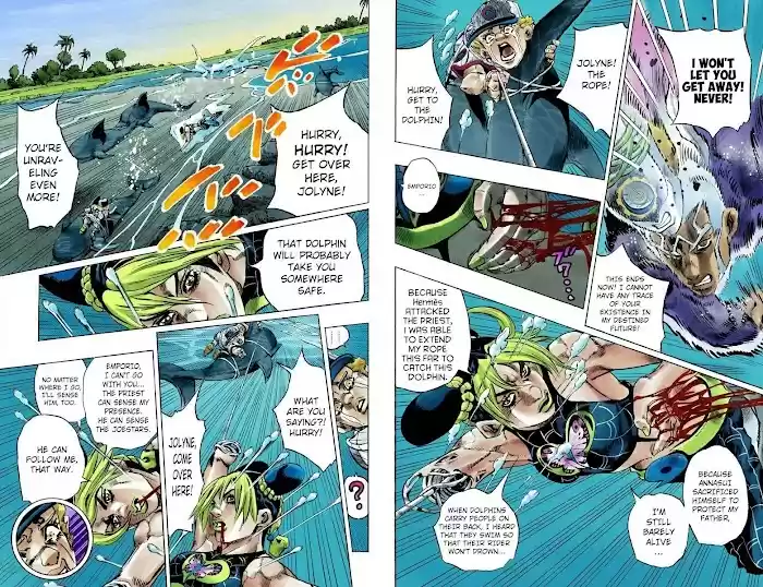 Jojo's Bizarre Adventure Chapter 749