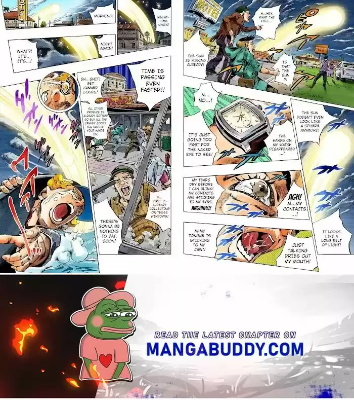 Jojo's Bizarre Adventure Chapter 749