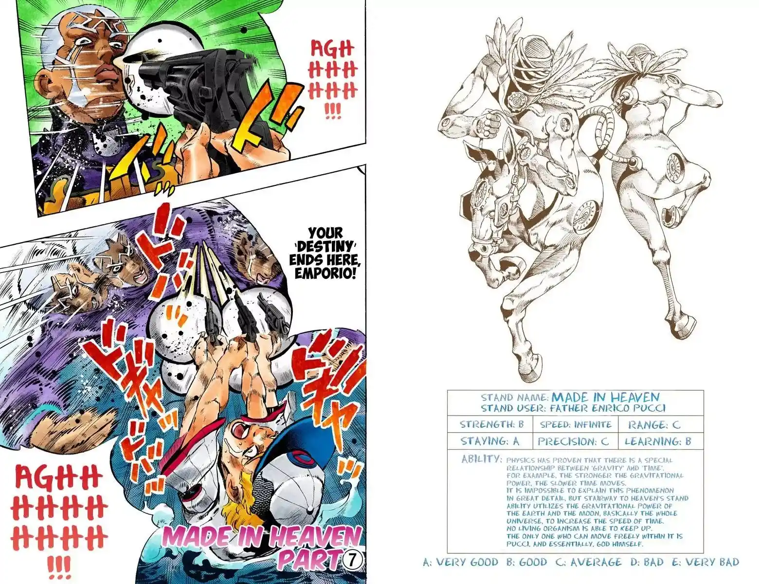 JoJo’s Bizarre Adventure Chapter 749