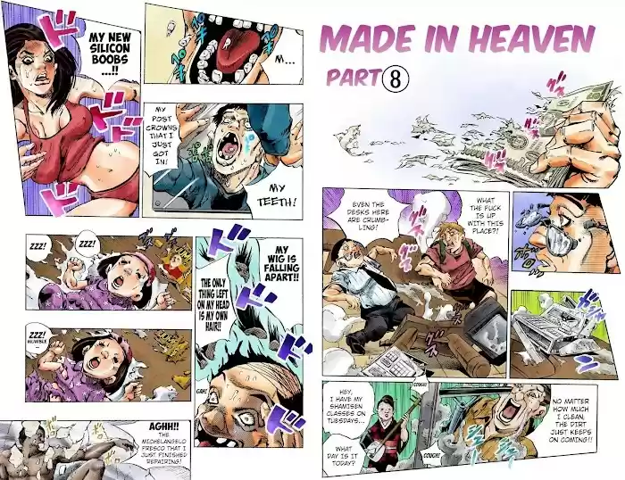 Jojo's Bizarre Adventure Chapter 750