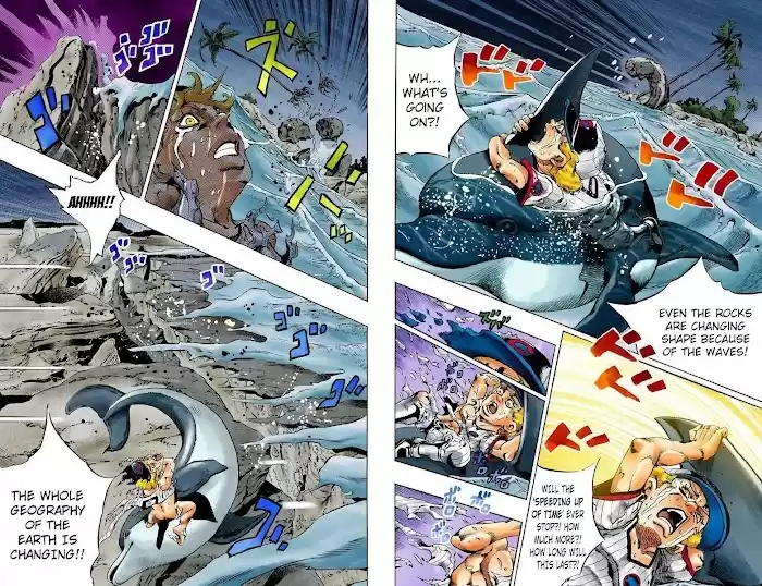 Jojo's Bizarre Adventure Chapter 750