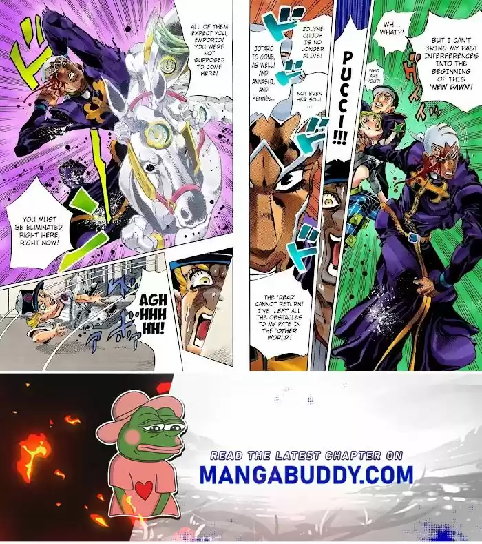 Jojo's Bizarre Adventure Chapter 750
