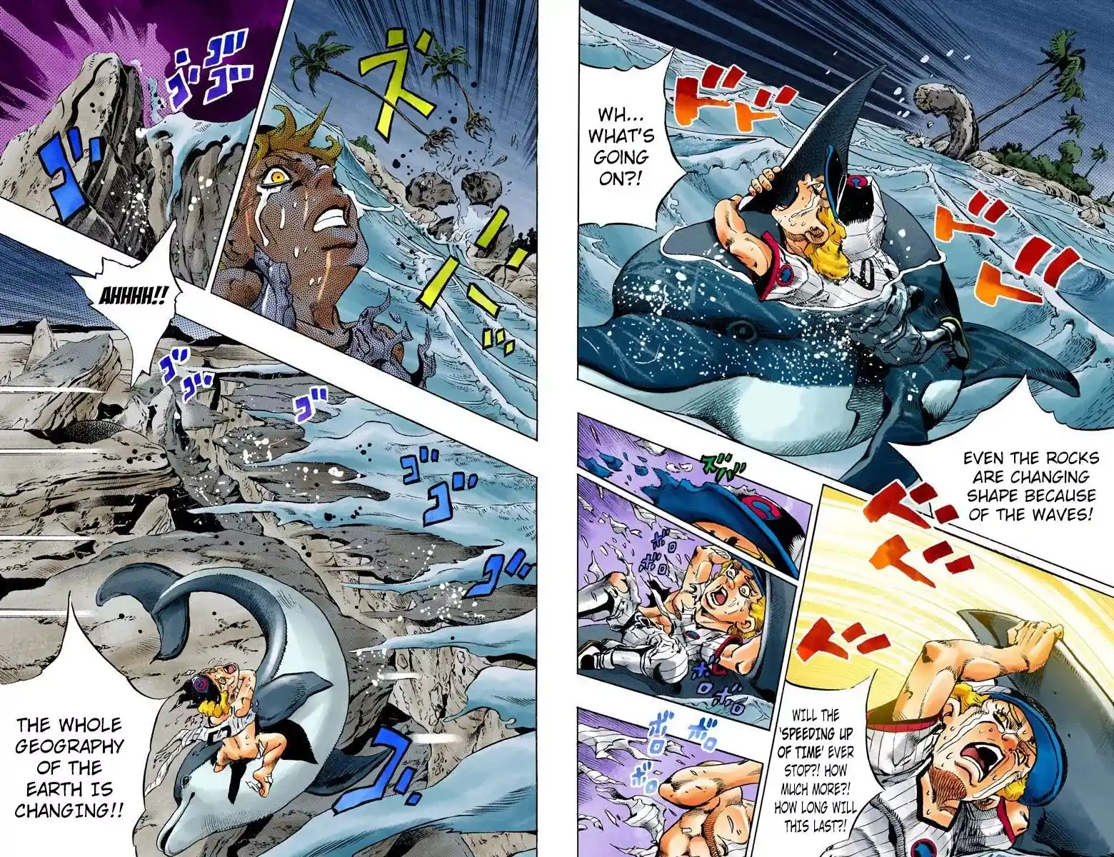 JoJo’s Bizarre Adventure Chapter 750