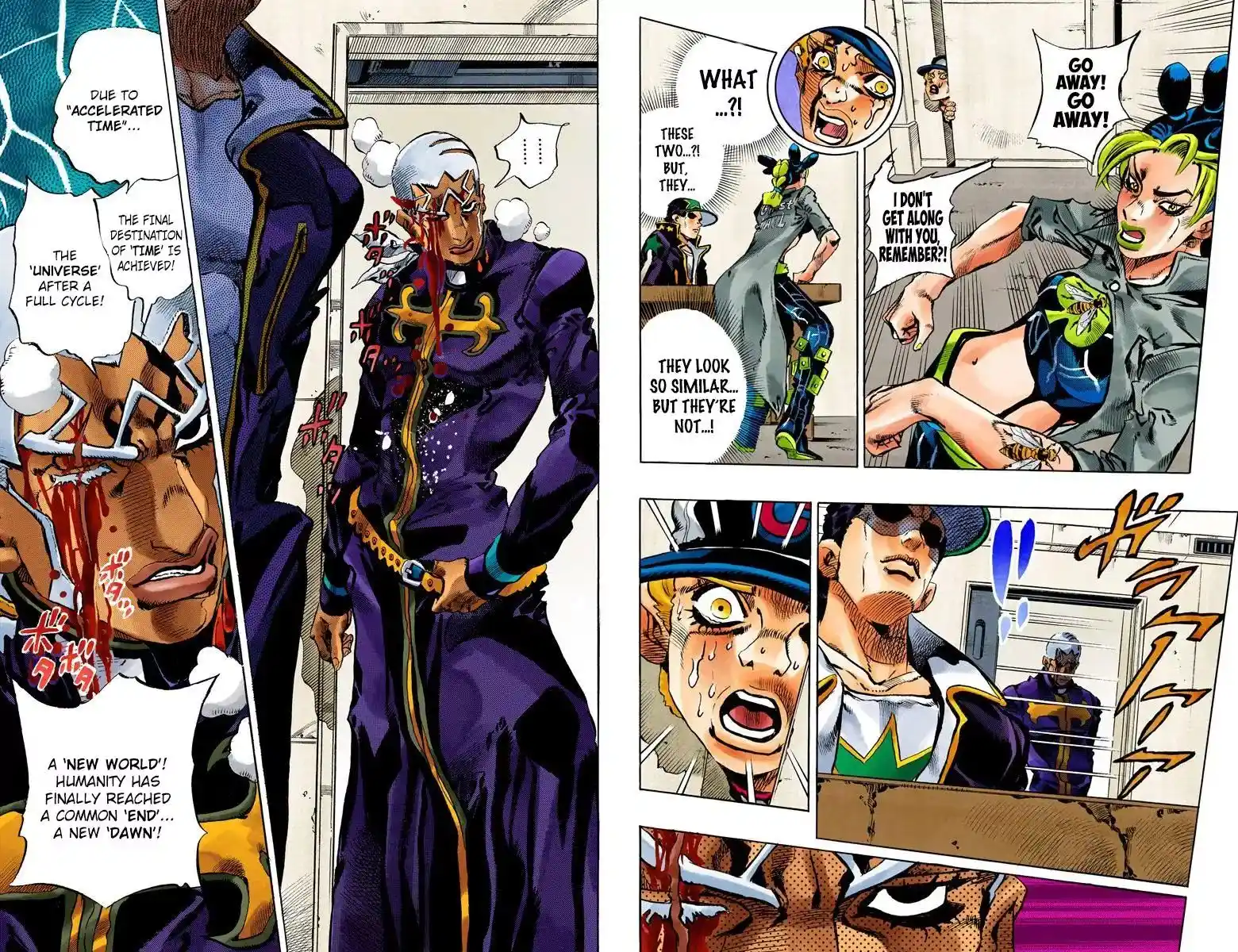 JoJo’s Bizarre Adventure Chapter 750