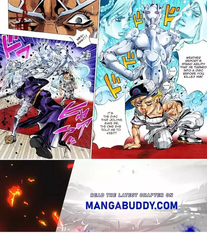 Jojo's Bizarre Adventure Chapter 751