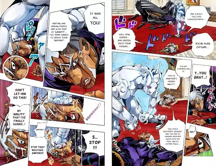 Jojo's Bizarre Adventure Chapter 752