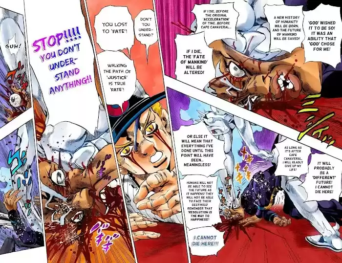 Jojo's Bizarre Adventure Chapter 752